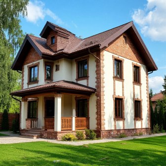 Дом из газобетона